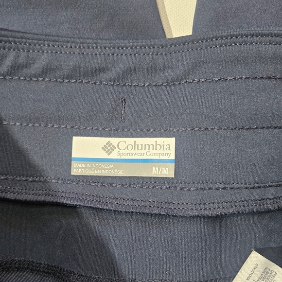 Columbia Pants Womens M Blue Jogger Slim Jersey Elastic Waist Drawstring Pockets - Picture 3 of 6